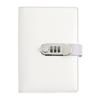 2025 A6 Password Lock Diary with Foldable Pages - Student Check-in & Storage Memo Book