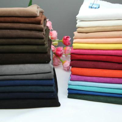 Tessuto in poliestere scamosciato a doppia trama in cinque pezzi per abbigliamento, cuscini per divano e imbottiture