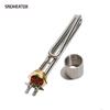 SNDHEATER Electric Water Heating Element  G1" Copper Thread AC 110V 220V Bend Resistance Solar Boiler Heater 1000W 2000W 3000W