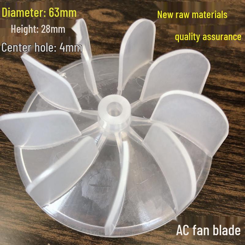 

Silent High-Stability PP Fan Blade for Hot Air Comb Mini Hair Dryer
