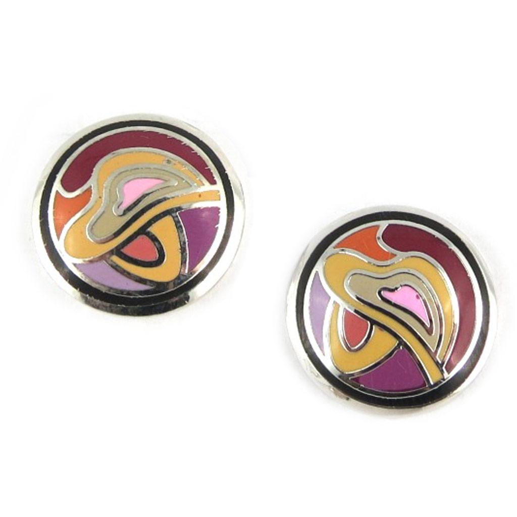 Designerski komplet 'Miro' różowo-fioletowy