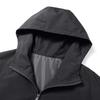 Leichte Kapuzenjacke für Damen, lässige lockere Passform, Outdoor-Windjacke, schlichtes Design, Pendler-Oberbekleidung, einfarbiger Stil, Frühling Herbst