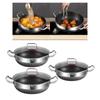 Stainless Steel Cooking Pot with Handles for Induction Cooktop