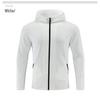 Men’s Quick-Dry Hooded Fleece Jacket for Running and Fitness