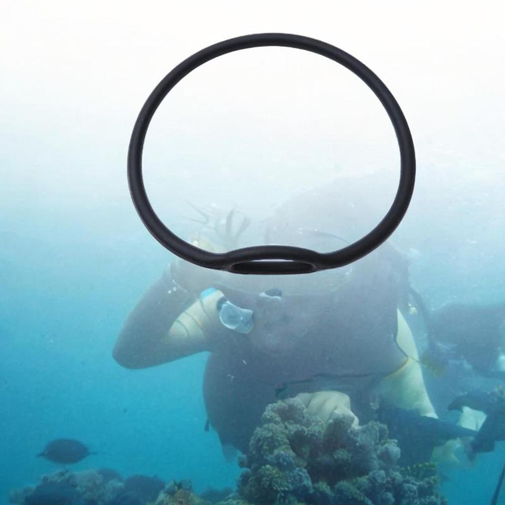 22inch Diving Regulator Holder Necklace, Silicone Supplies for Divers