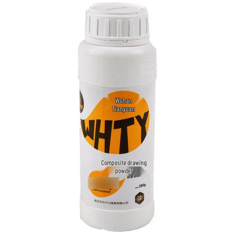 Tianyuan Fish Bait Floss Powder, Wheat Protein Additive 280g (50 Bottles)
