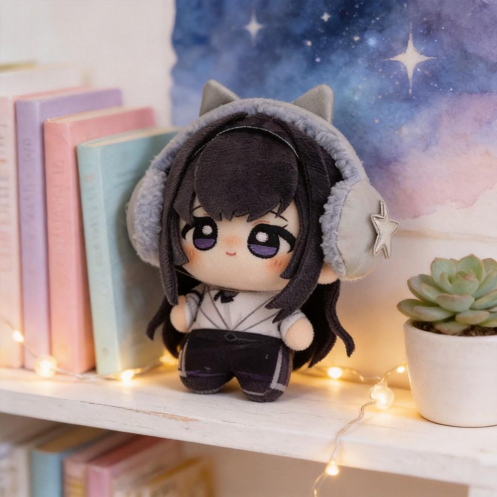 Arknights Plush Doll With Soft Fleece Body And Embroidered Details For Collectors And Anime Fans