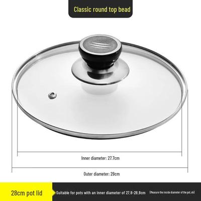 Universal Tempered Glass Pot Lid