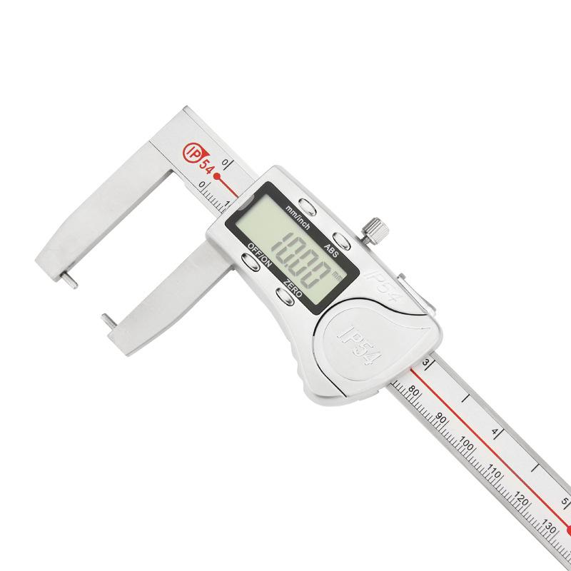 Digital Vernier Caliper for Inner Groove & Hole Measurement, 10-150mm