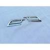 For Toyota Grand Highlander 2024 2025 2026 ABS Chrome Rear Reflector Fog Light Lamp Cover Trim Bezel Frame Styling Garnish
