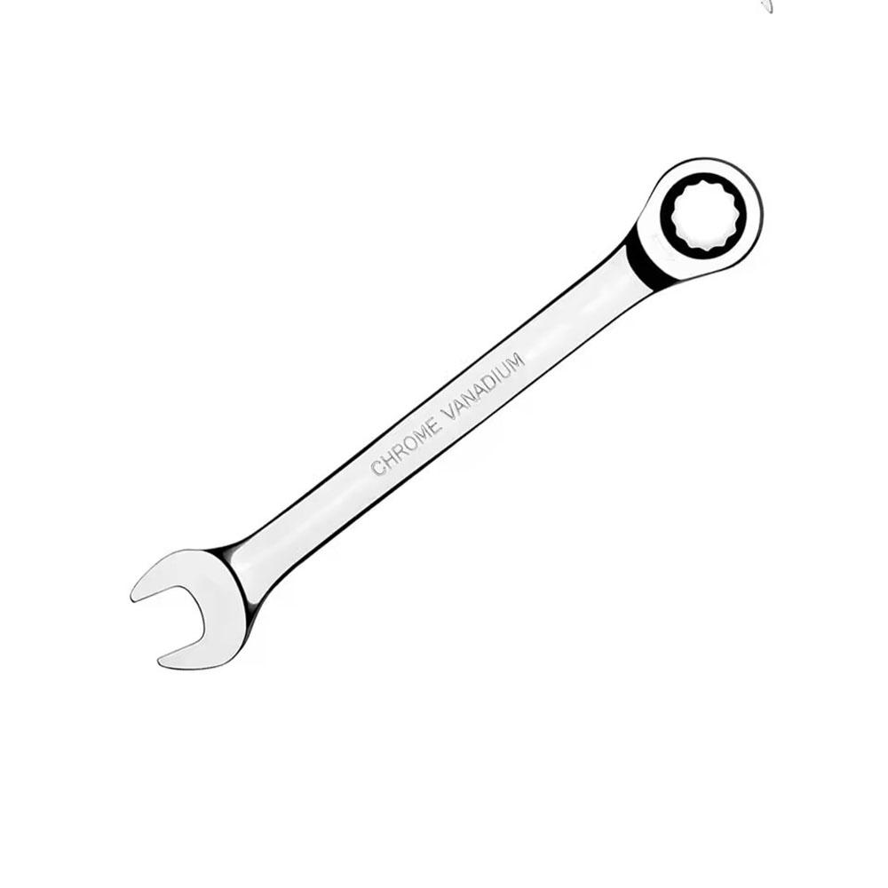 8-22mm Fixed Head Ratchet Wrench, 72 Teeth Ratchet Wrench, Vanadium Chromium Steel for Auto Repair Tools