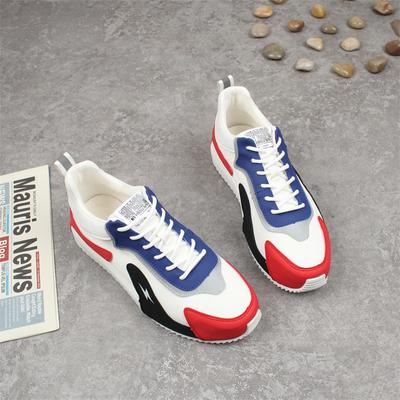 Stoere Sneakers Heren Cover Bodem Designer Board Schoenen Mode Casual Leer Mesh Ademend Verhoogd Intern Platform Schoenen