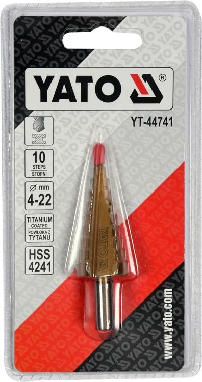 YATO STEP DRILL 4-22MM YT-44741