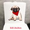 Animal Wall Sticker Bathroom Toilet Decor Living Room Cabinet Refrigerator Home Decoration Water-proof Decal