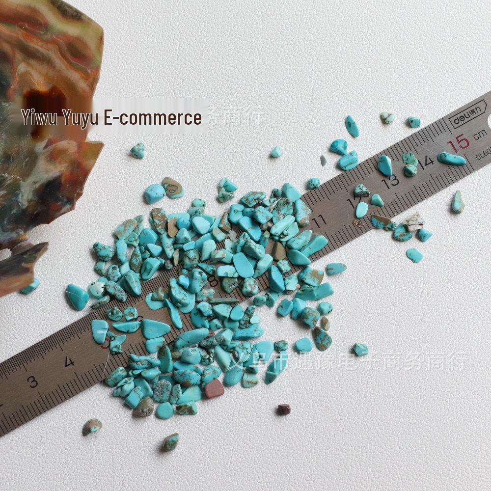 Natural Crystal Pebble Bracelet & Irregular Nail Art Stickers – Jewelry, Decor & Fish Tank Accessories