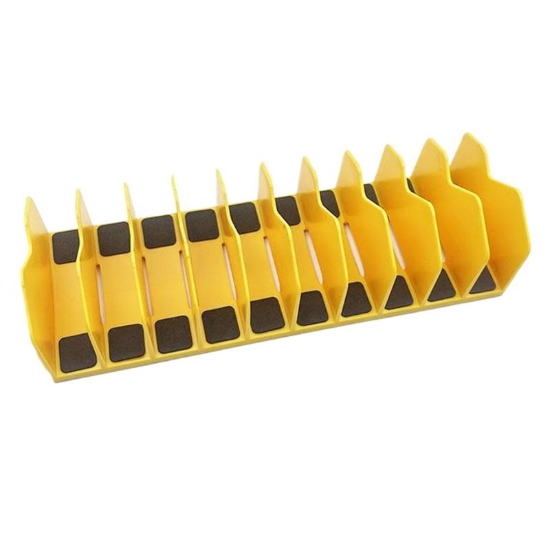 Suport Organizator pentru Clești cu 10 Sloturi Soluție de Depozitare pentru Sertar de Scule Suport Organizator pentru Chei, Tăietori, Ciocane pentru Gestionarea Ușoară a Sculelor