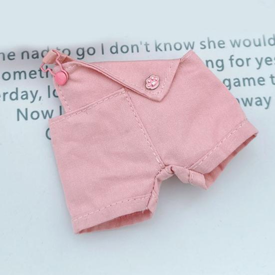 Oblečení pro panenku 17cm La Bubu Rybářský klobouk a sada overalů