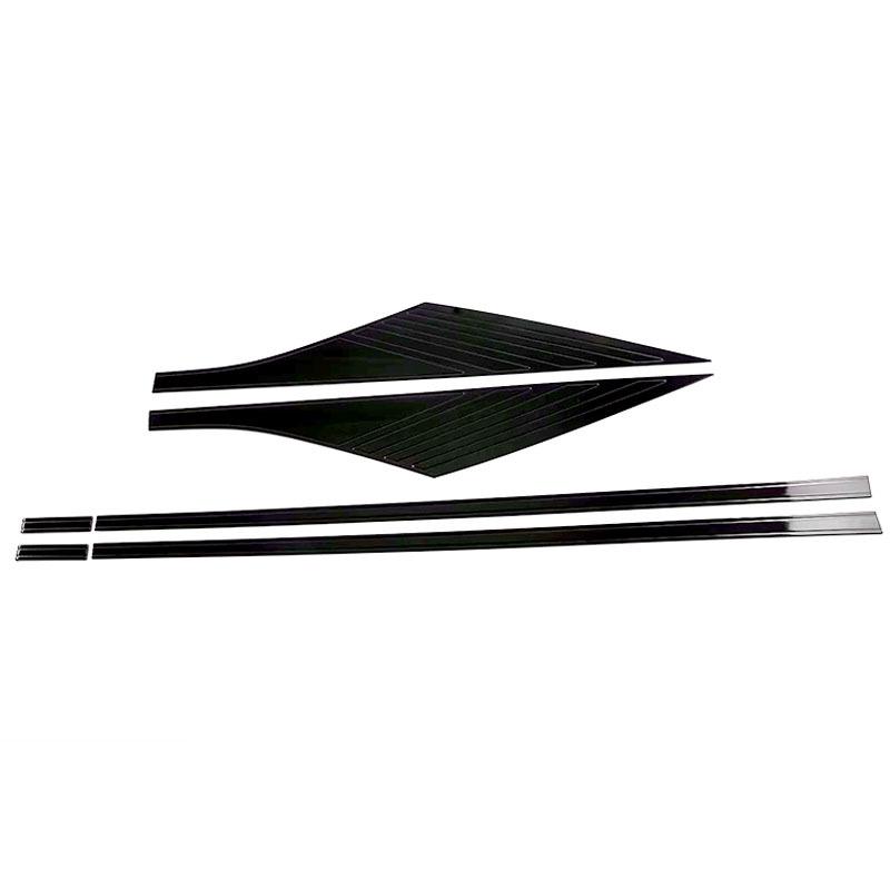 MG4 Mulan Carbon Fiber Rearview Mirror, Fog Light, Door Handle & Edge Trim Set for 2023.