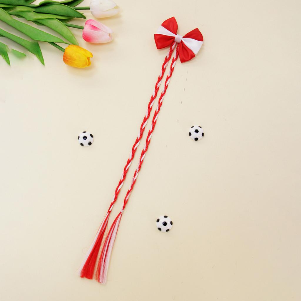 Colorful Themed Headbands, Football Fan Cheering Party Party Festive Bow Hair Accessories