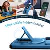 Slide Lens Invisible Folding Magnetic Stand Phone Case For Samsung S25 Ultra S24 Plus FE A56 A36 A26 A16 Camera Protection Cover