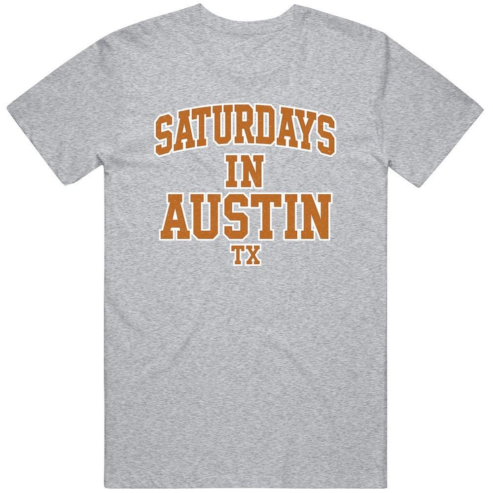 Cool Saturdays in Austin College Football Fan Great Gift Idea T Shirt Unisex T-Shirt S