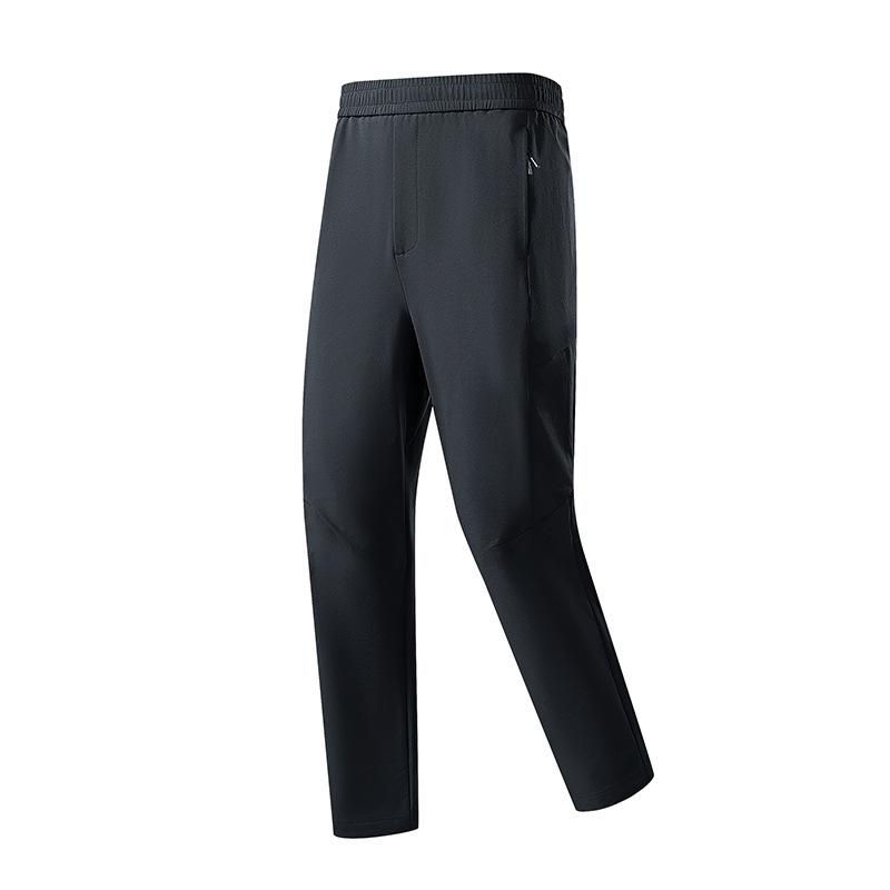Men's Quick-Dry Softshell Straight-Leg Running Pants - Lightweight, Breathable, and Stretchy for Outdoor Fitness