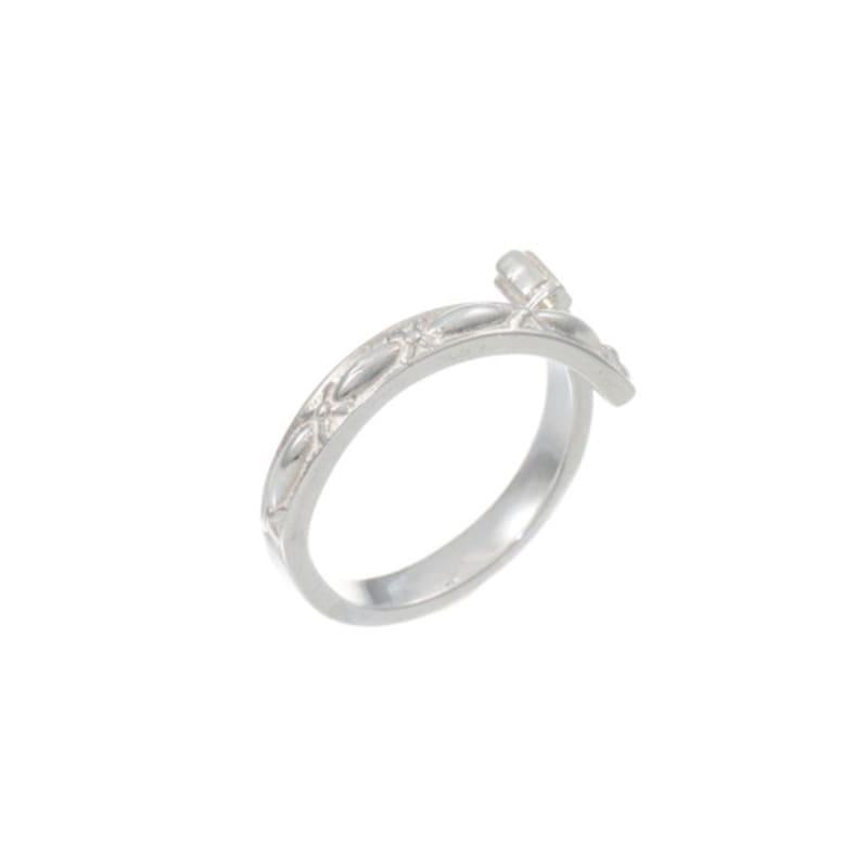 cerofar PROP RING SILVER