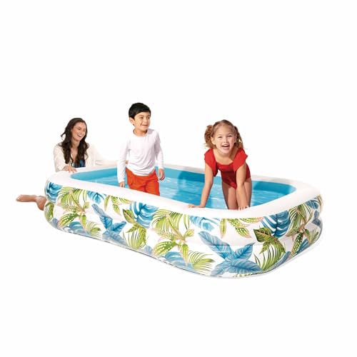 INTEX Tropical Swim Center Family Pool, Large, 57177 [Official Japanese Product]