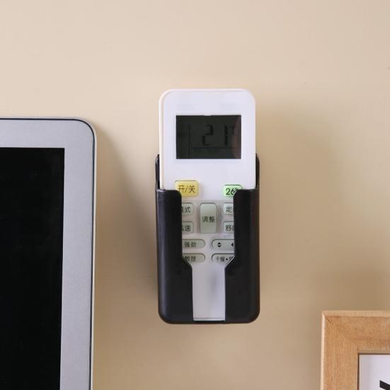 1/2/3Pcs Remote Control Bracket High Durability Easy To Install Wall-Mounted Air Conditioning Remote Control Storage Box