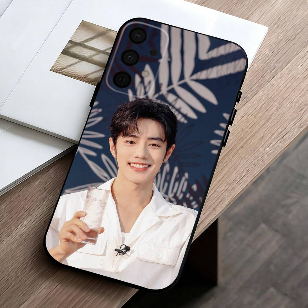 

Chinese actors Xiao Zhan phone Case For Samsung Galaxy A73,A72,A71,A70,A53,A52,A51,Others Soft Black Shell Samsung a50 30s 50s