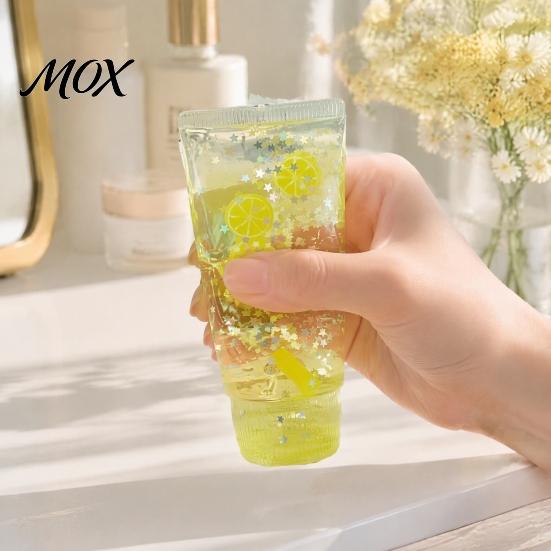 Slow Rebound Stress Toy Toothpaste Tube Relief Toy, Clear Squeezing with Glitter, Shaped Toys Rising Fidget Desk for Kids Adults Shape
