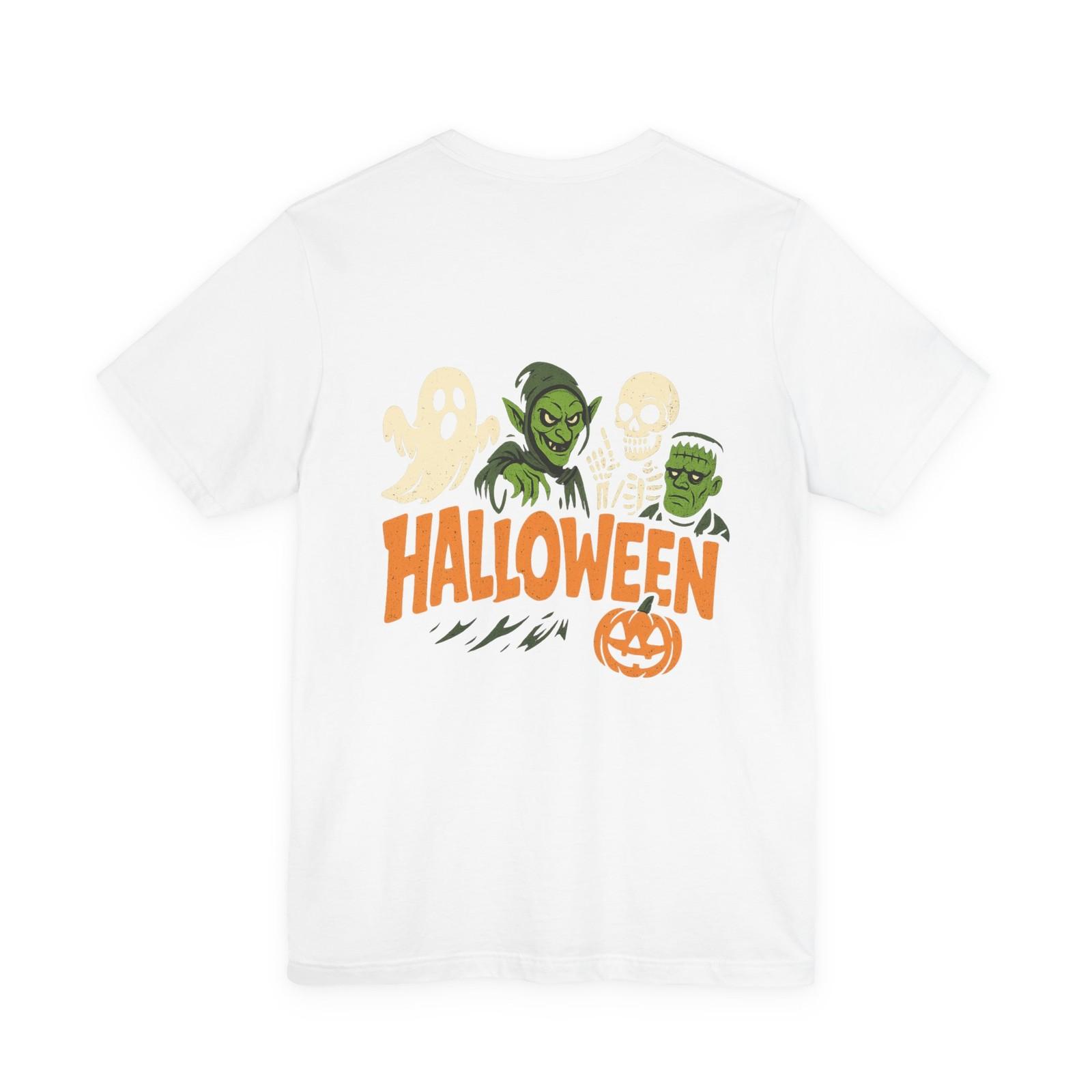 Halloween Unisex Tee, Bella Canvas T Shirt, Scary Season Shirt, Spooky Graphic S разноцветный