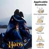 1pc Harry Potter Flannel Blanket Soft Warm Throw for Home, Office, Travel, All-Season Cozy Bedding GiftL1106