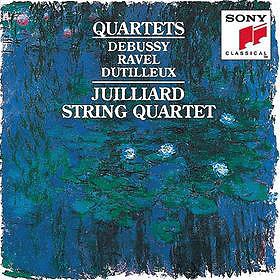 

CD DUTILLEUX,RAVEL,DEBUSSY; JUILLIARD - Debussy, Ravel, Dutilleux: String Q SK52554 Sony Classical 1993 US Classical Used