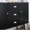 Zinc Alloy Shell Cabinet Handle Shell Style Multifunctional Furniture Knobs Hardware Furniture Drawer Pull Handles Cupboard