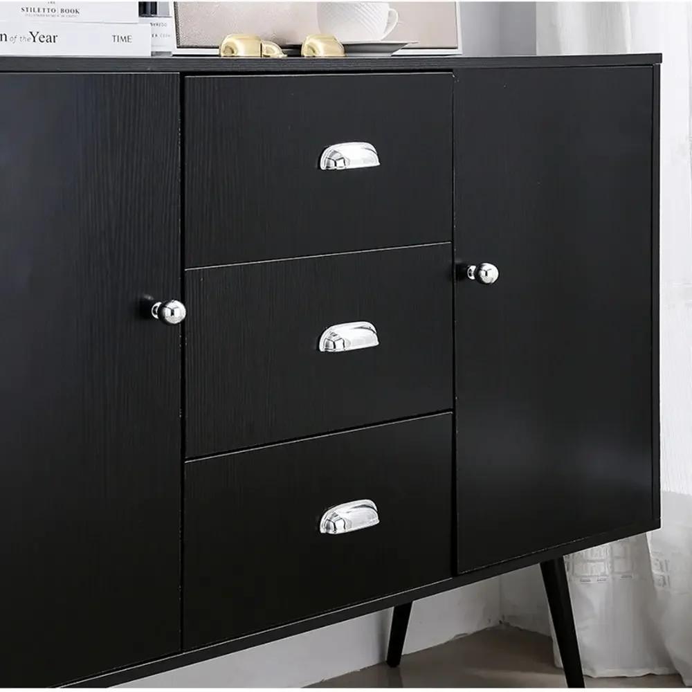 Zinc Alloy Shell Cabinet Handle Shell Style Multifunctional Furniture Knobs Hardware Furniture Drawer Pull Handles Cupboard