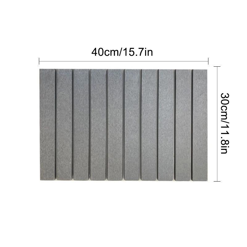 Stone Dish Drying Mat Super Absorbent Diatomaceous Earth Drying Mats Foldable Stone Dish Mat Kitchen Countertop Crockery Mat