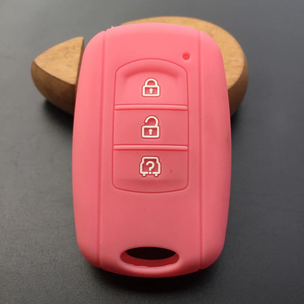 Silicone Remote Key Protector Skin Cover Case Shell for Dongfeng DFM DFSK Glory 580 F507 S30 H30 AX7 Car Products Accessories