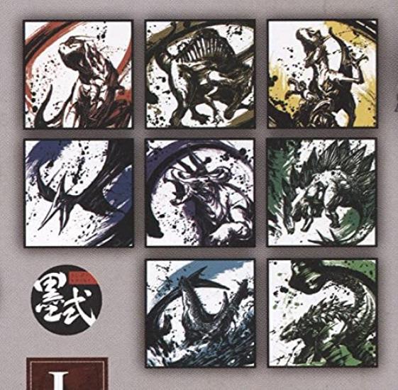 

Ichiban Kuji Динозавр Захватывающий Динозавр I Приз Набор Полотенец из 8 штук Коллекция!!