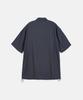 MAKEITTO Oversized Drawstring Short Sleeve Shirt_Dark Gray