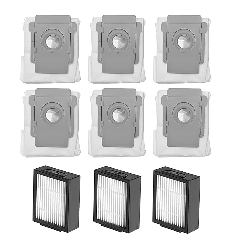 

Roomba rumba paper pack i3+ / i7 Plus j7+ E5 E6 Replacement paper pack compatible with s9+ compatible cleaning robot consumables iRoboti7 /E5/S9 dust