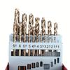 13pc/19pc/25pc Drill Bit Twist Drill Set Hole Opener Multifunctional Stainless Steel Metal Punching Twist Drill Bit