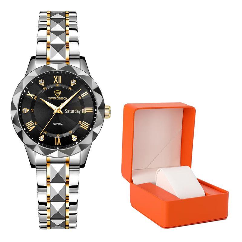 Chenno Women's Luxury Waterproof Luminous Quartz Watch