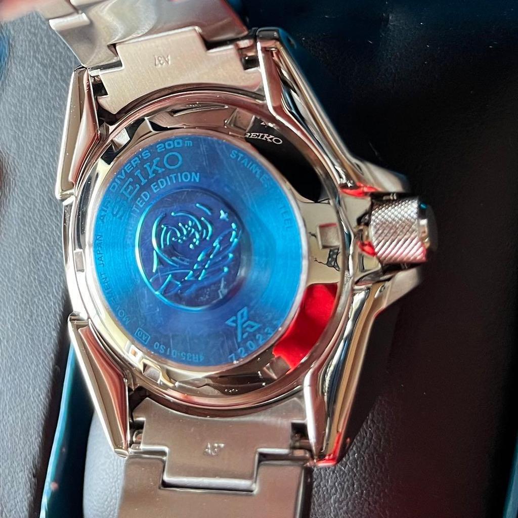 Used Limited model Seiko Blue Lagoon Samurai unused item