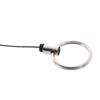 1Pc Retractable Pull Key Ring Chain Clip Carabiner Holder Recoil Extends