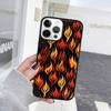 Artistic Personality Flame Phone Case For iPhone 17 Air 15 16 Cover  11 13 14 Pro Max 12 Plus Max Fundas