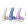 Compacts Single Hole Paper Hole Puncher, Single Hole Punch Manual Paper Puncher for Loose Leaf Sheets Office Supplies