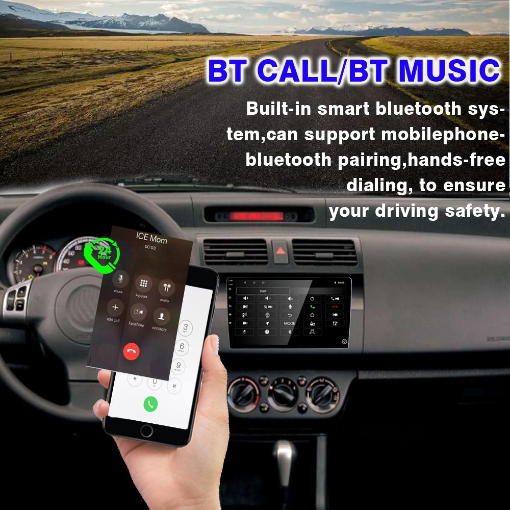 Reakosound 2din Android Car Stereo Radio Multimidia Video Player Navigation GPS For Suzuki Swift 2003-2010 DSP 2 Din Dvd CarPlay