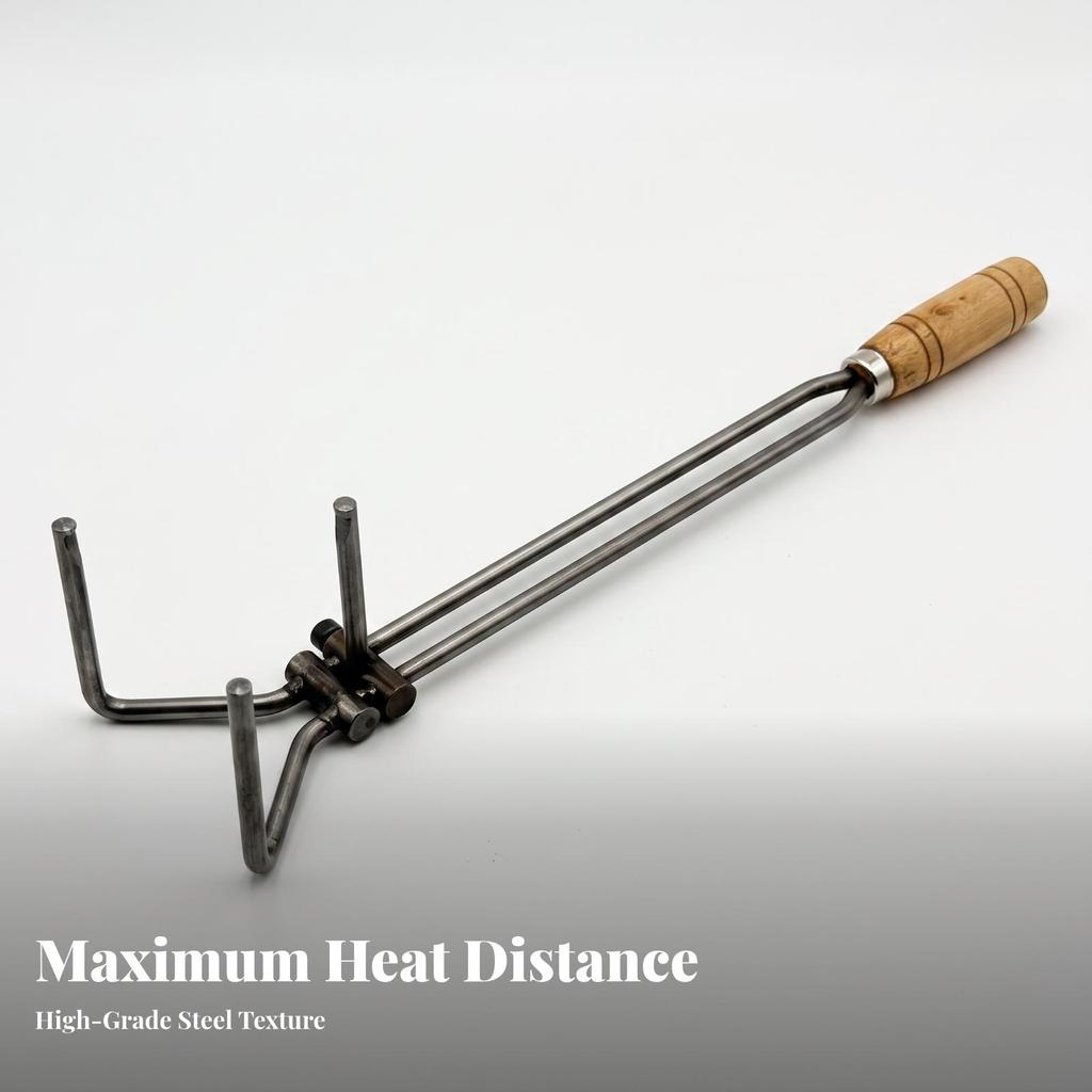 Crucible Gripper with Adjustable Head Long-Lasting Casting Tongs Reinforced