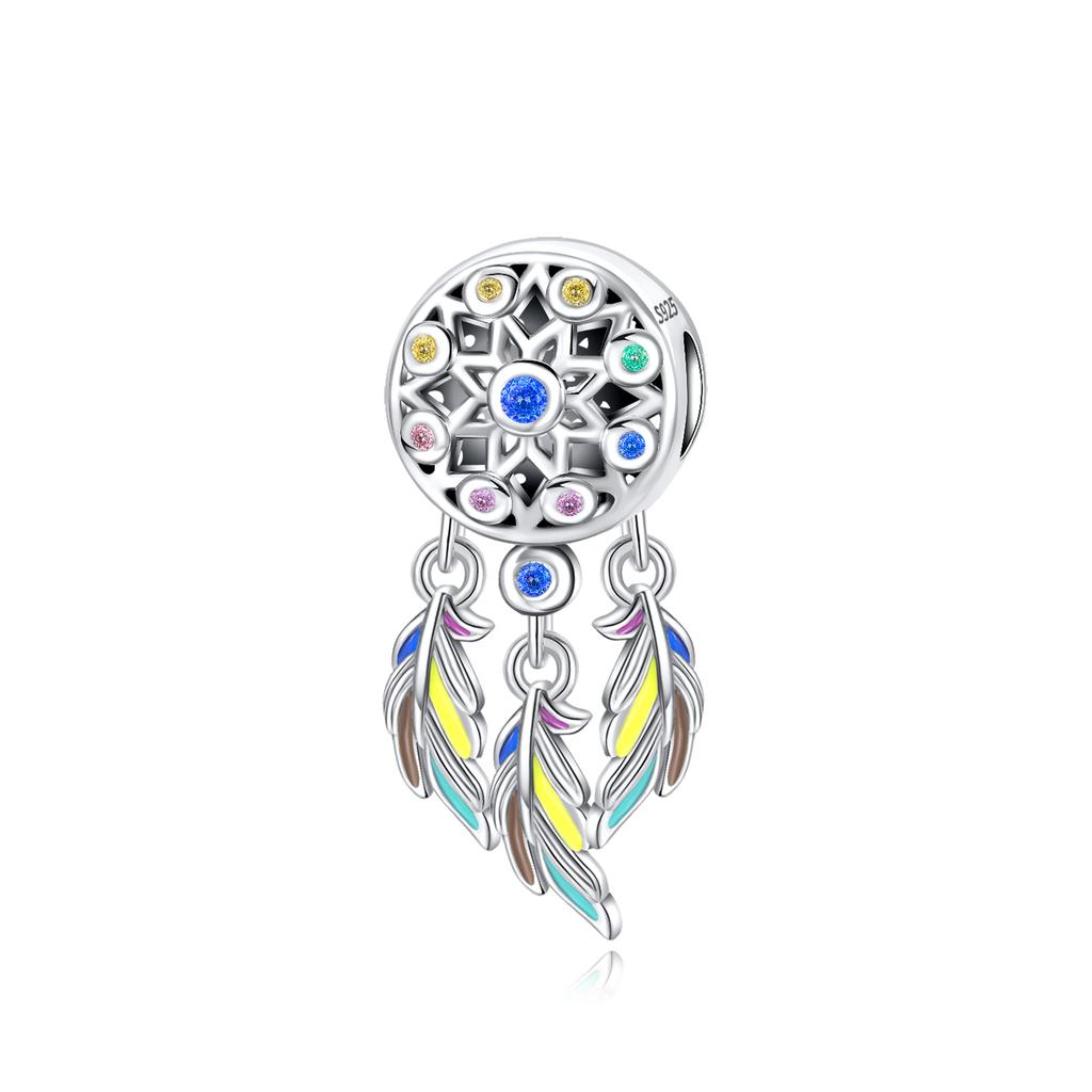 Blue Butterfly Animal Charm Bead Components Compatible With Authentic Original Bracelet High Quality Fine Jewelry Necklace Copper Metal Bead